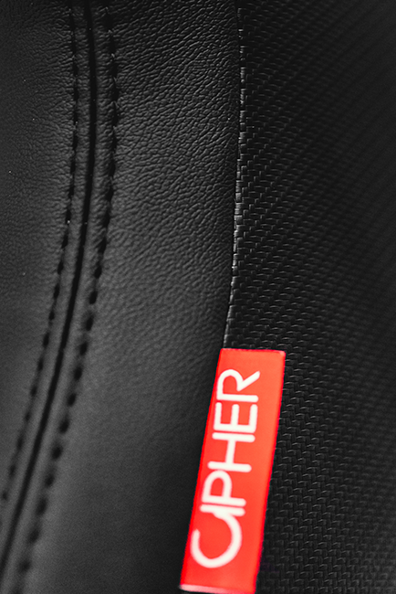 CPA2009 Cipher Racing Seats Black Leatherette Carbon Fiber w/ Black Stitching - Pair---(OUT OF STOCK)