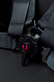 CPA4001BKV2 Black 4 Point 2 Inches Camlock Quick Release Racing Harness - CIPHER Logo Version 2 - Pair