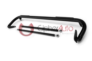 Cipher Racing Harness Bar Black Powder Coated (2016+ Honda Civic) 4-Door