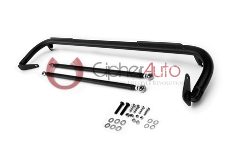 Cipher Racing Harness Bar Black Powder Coated (2016+ Honda Civic) 2-Door Coupe