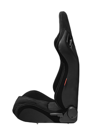 CPA2009 Cipher AR-9 Revo Racing Seats All Black Suede and Fabric w/ Carbon Fiber Polyurethane Backing - Pair — OUT OF STOCK