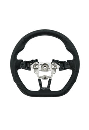 Enhanced Steering Wheel for Mazda Miata 2016-2024 ND Leather with Grey Stitching