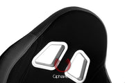 CPA1018 GRAY / BLACK CLOTH CIPHER AUTO RACING SEATS - PAIR